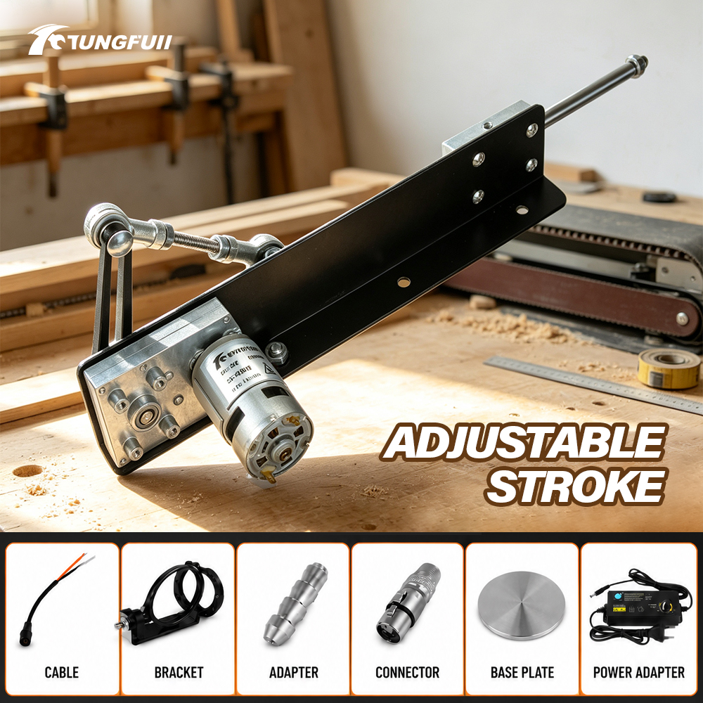 Diy Automation - Atuador Linear Recíproco TUNGFUII DC24V com