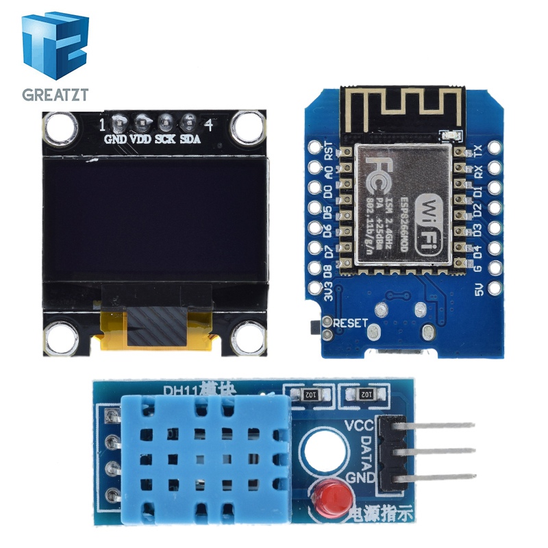 Esp8266 Nodemcu Board - WeMos D1 Mini ESP8266 ESP-12F Placa