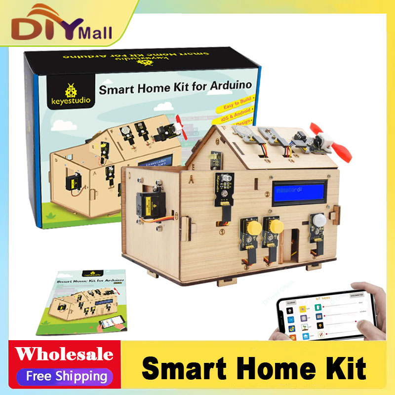 Home Automation Diy Projects - Keyestudio Smart IoT Home Kit com