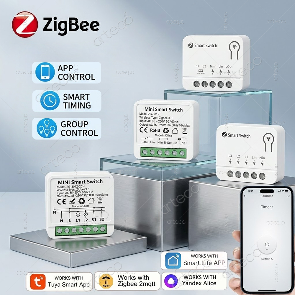 Home Automation Diy - Módulo de Interruptor Inteligente DIY Tuya