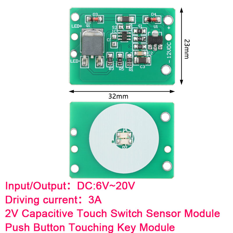 Shelly Relay Module - Módulo sensor de interruptor de toque