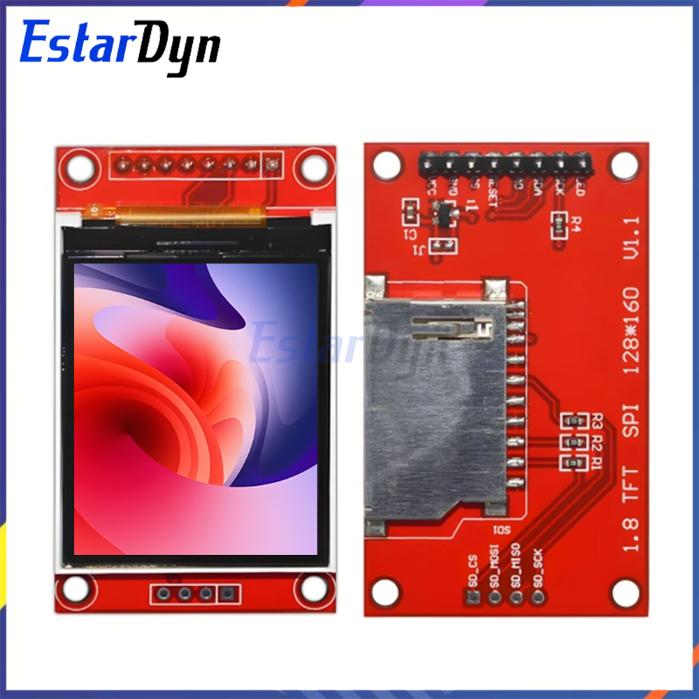Home Automation Raspberry Pi - Display LCD TFT ST7735S de 1.8