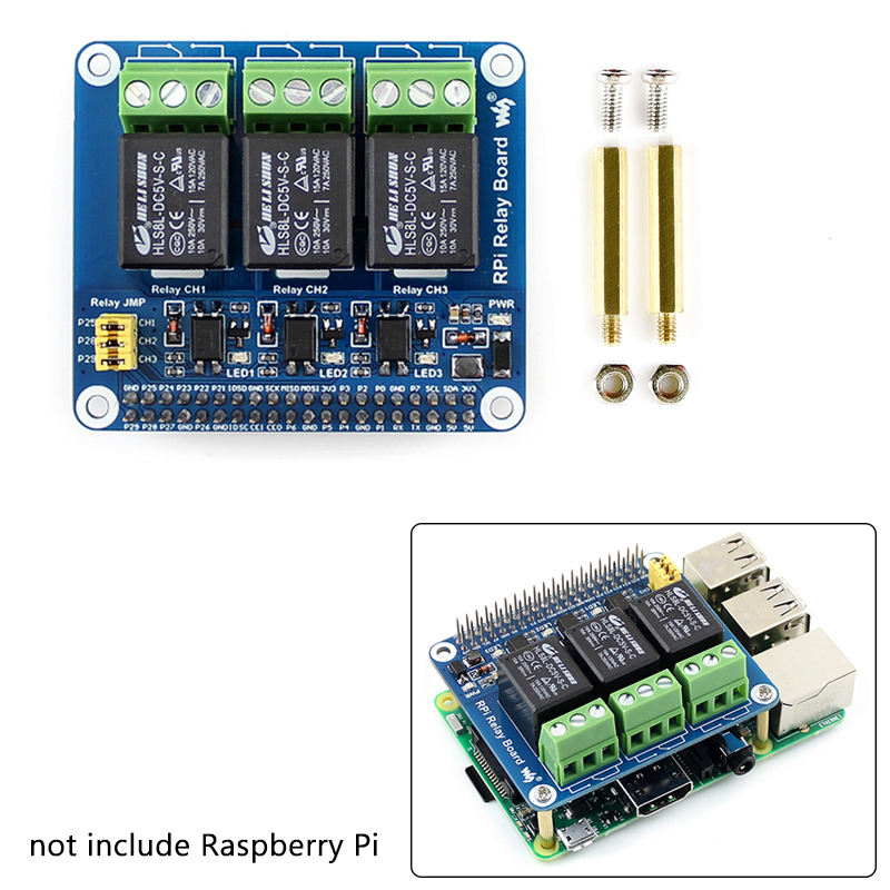 Home Automation Raspberry Pi - Placa de Expansão Relé para Raspberry