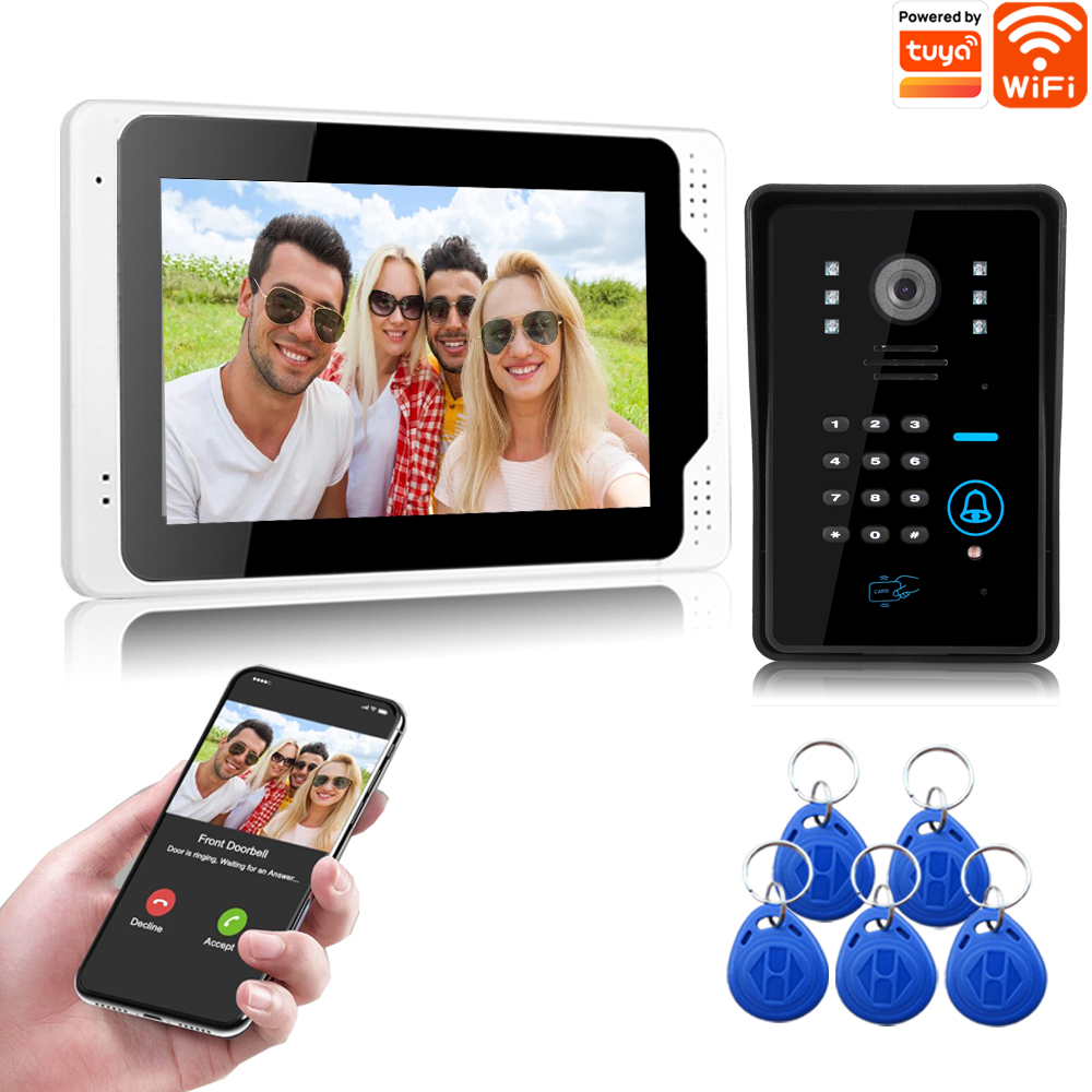 Smart Doorbell Wired - Tuya casa inteligente ip wifi/vídeo com