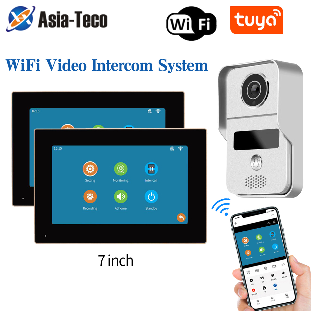 Smart Doorbell Wired - 1080p 7 Polegada wifi vídeo porteiro