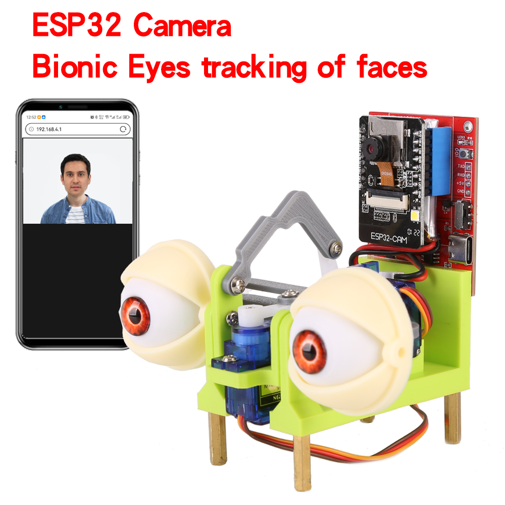 Diy Automation - Watcheye esp32 câmera biônico olhos rastreamento