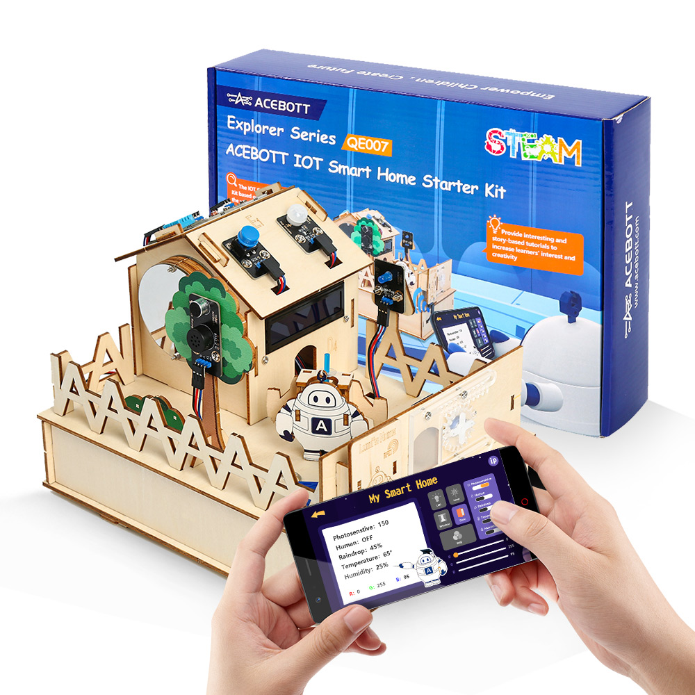 Home Automation Diy Projects - ACEBOTT-DIY Smart Home Kit para Arduino,