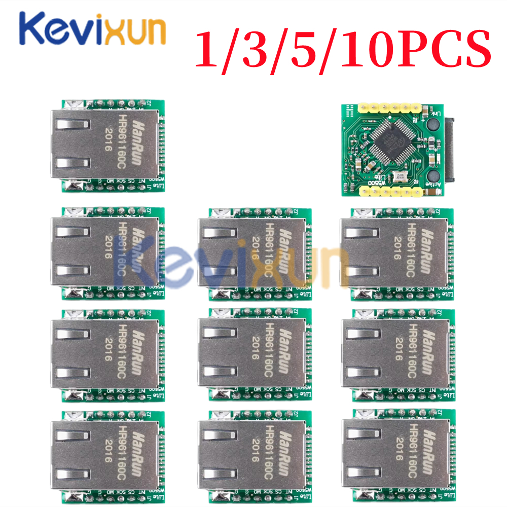 Ethernet Module W5500 - Hardware do módulo de rede Ethernet