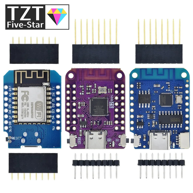 Esp8266 Nodemcu Board - Wemos d1 mini pro v3.0 nodemcu