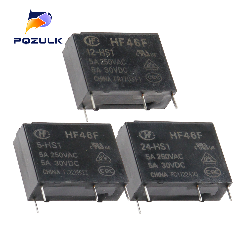 10PCS 5A 4Pin HF46F-5-HS1 HF46 - Shelly Relay Module avaliação e preço