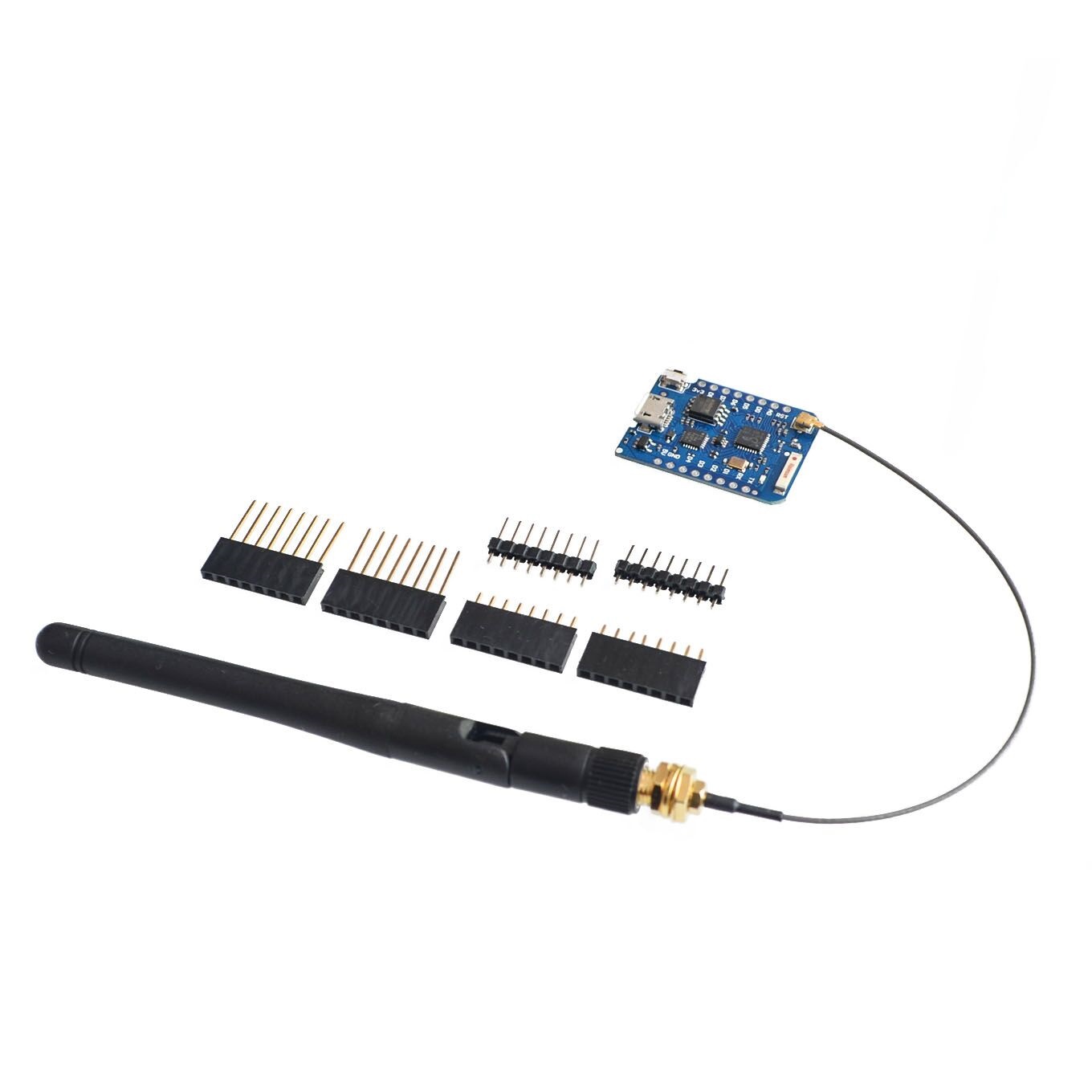 WEMOS-Conector Antena Externa, - Esp8266 Nodemcu Board avaliação e preço