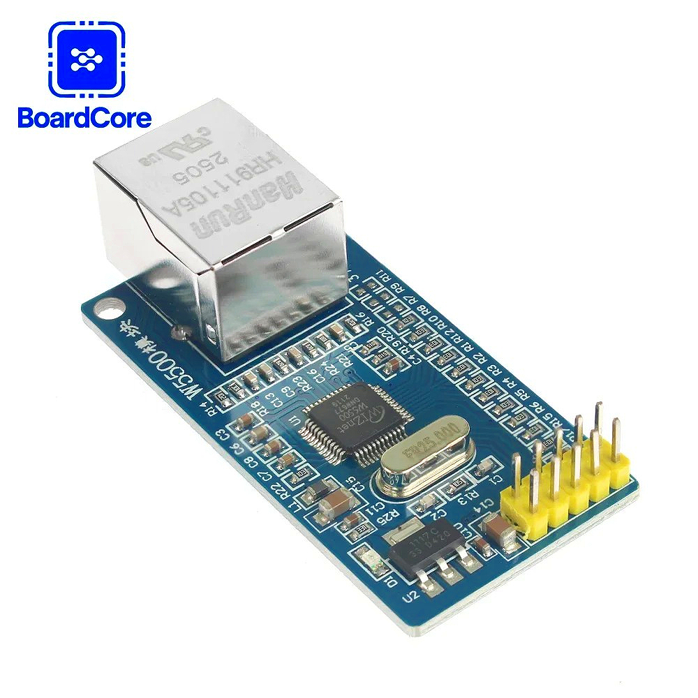 1 peça 3.3v w5500 chip novo co - Ethernet Module W5500 avaliação e preço