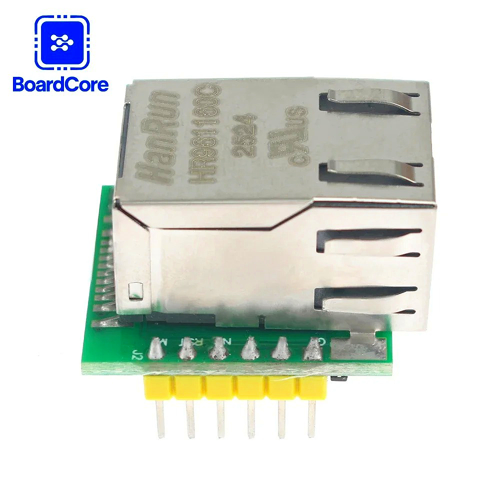 1 peça 3.3v w5500 chip novo co - Ethernet Module W5500 avaliação e preço