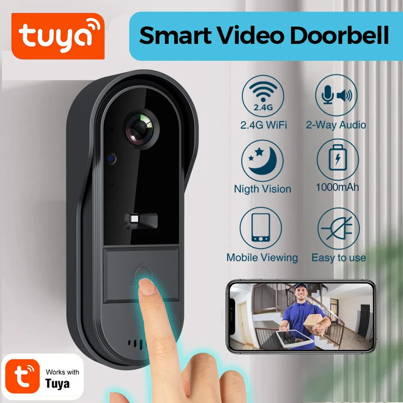 Campainha Tuya WiFi bidirecion - Smart Doorbell Wired avaliação e preço