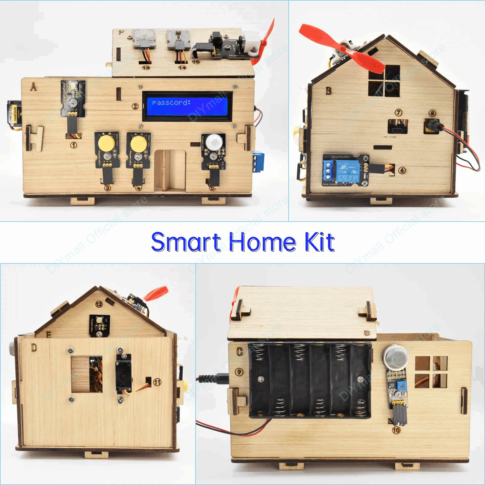 Keyestudio Smart IoT Home Kit  - Home Automation Diy Projects avaliação e preço