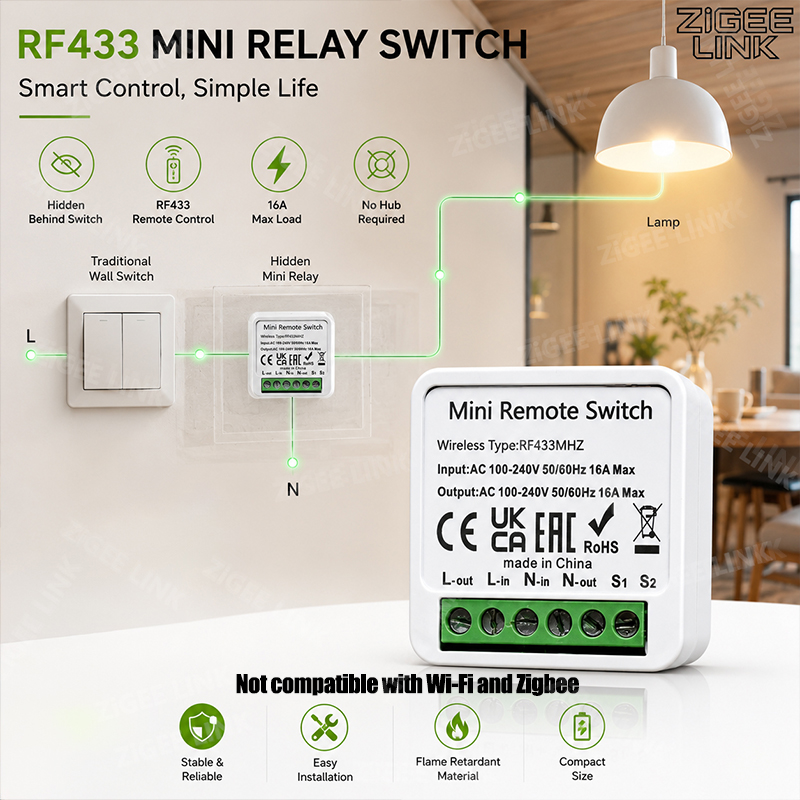 Receptor de Relé Inteligente M - Home Automation Systems Diy avaliação e preço