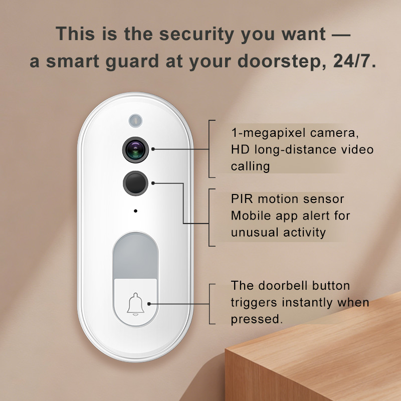 Campainha de Vídeo Inteligente - Smart Doorbell Wired avaliação e preço