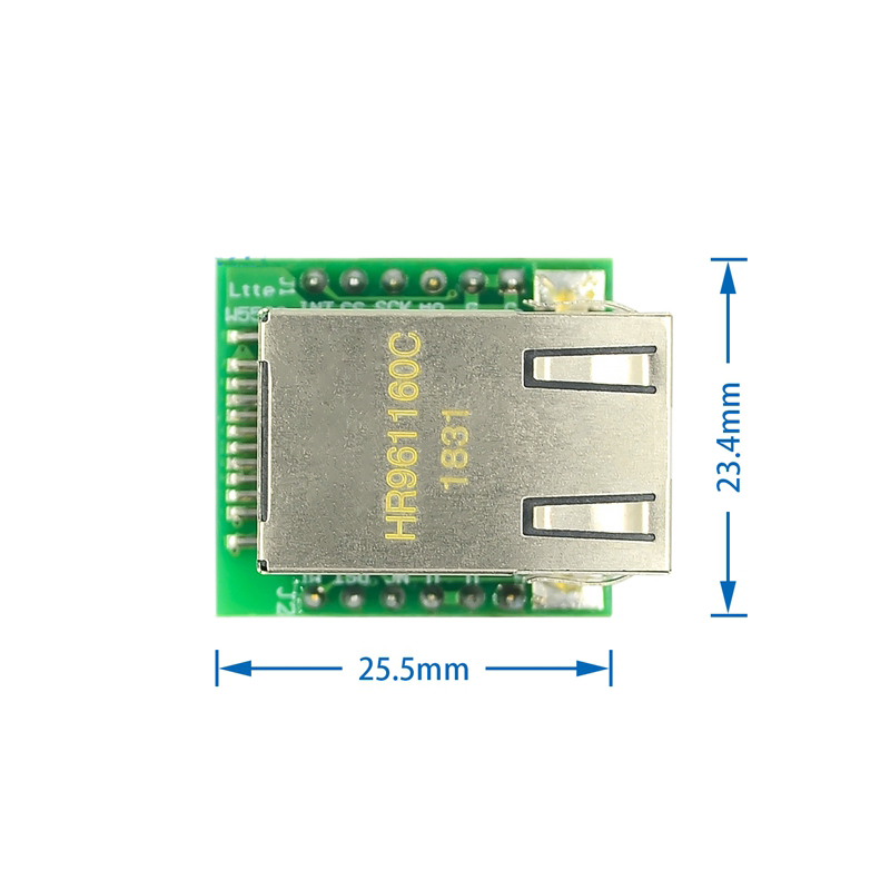 Chip W5500 USR-ES1 Novo Módulo - Ethernet Module W5500 avaliação e preço