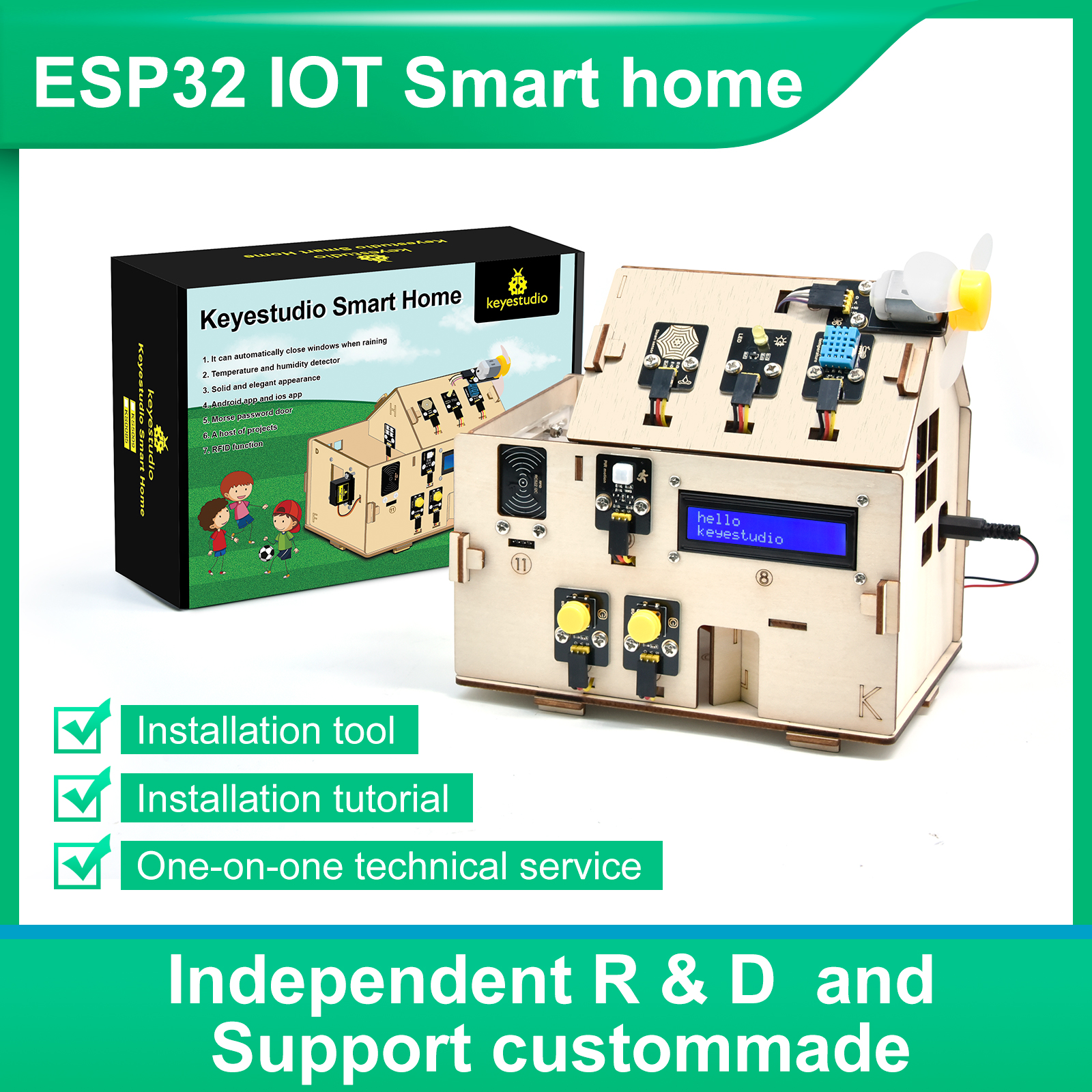 Kit de casa inteligente DIY ES - Home Automation Diy Projects avaliação e preço