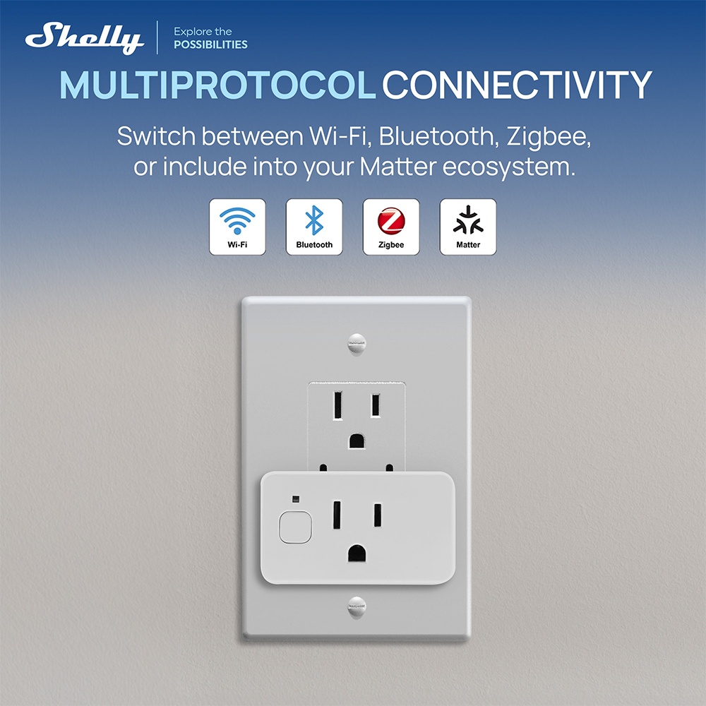 Shelly Plug US Gen4 Zigbee Cer - Shelly Relay Module avaliação e preço