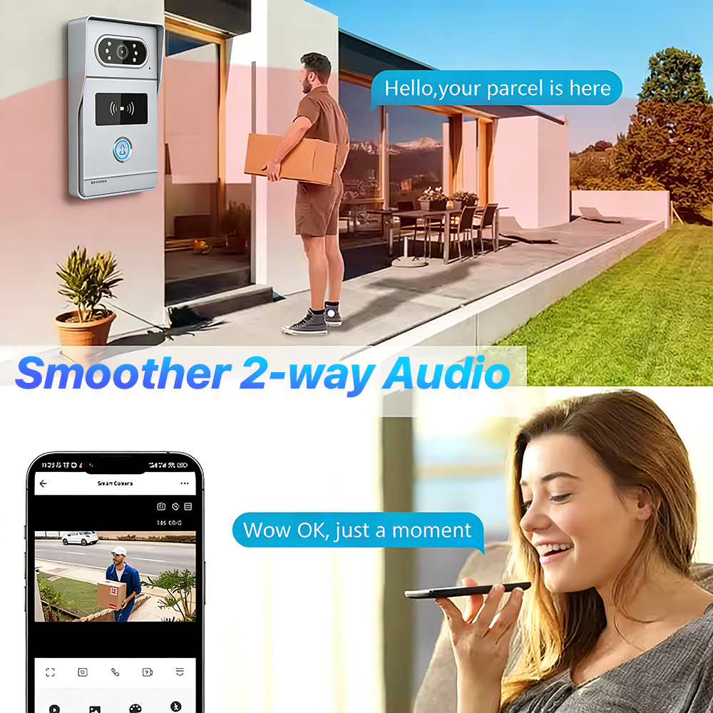 Sistema de Campainha Inteligen - Smart Doorbell Wired avaliação e preço