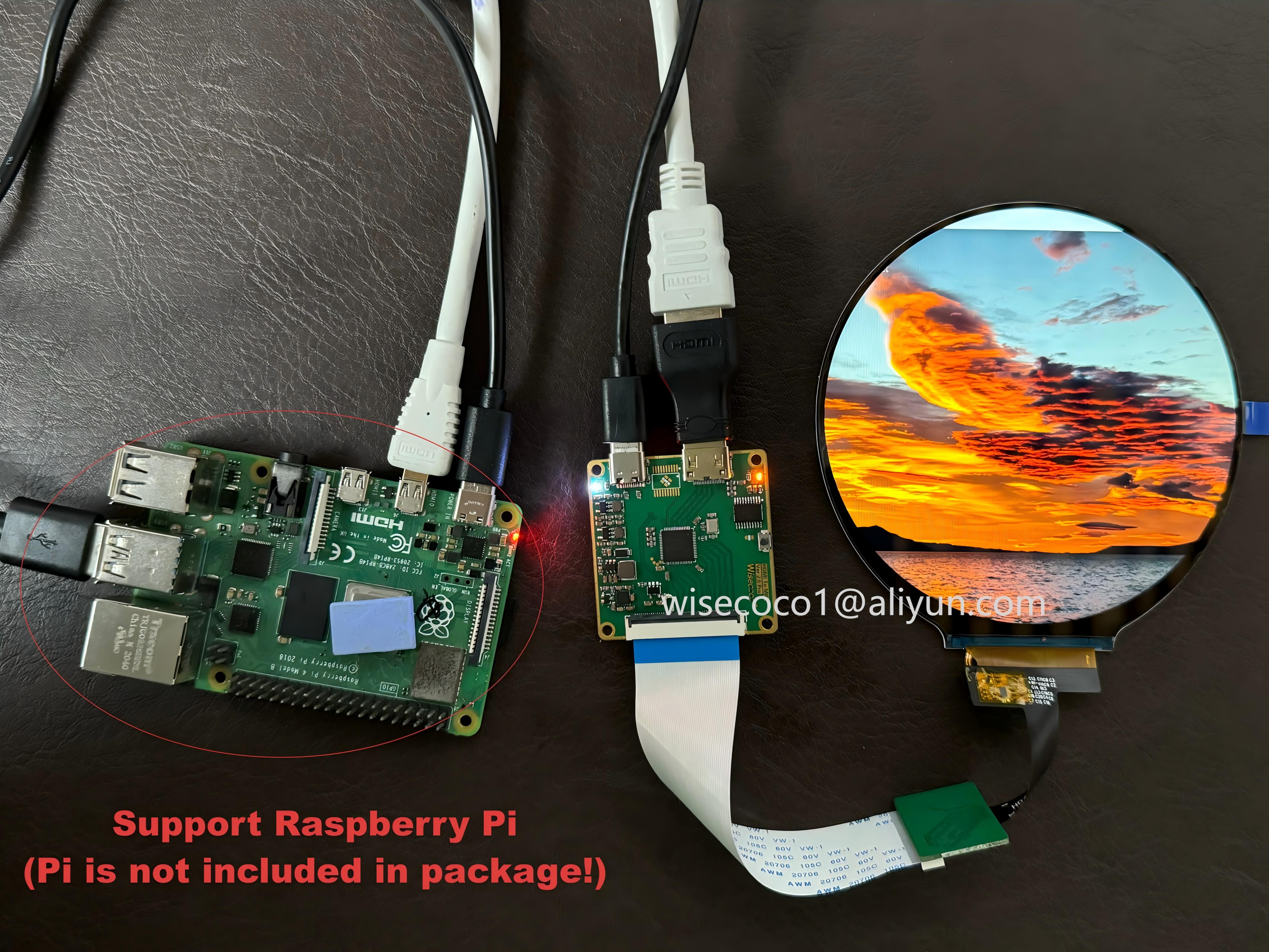 Wisecoco 4 Polegada display lc - Home Automation Raspberry Pi avaliação e preço