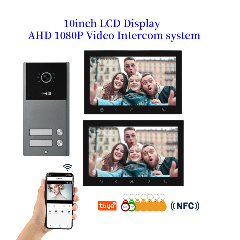 10 polegada tuya wifi vídeo po - Smart Doorbell Wired avaliação e preço