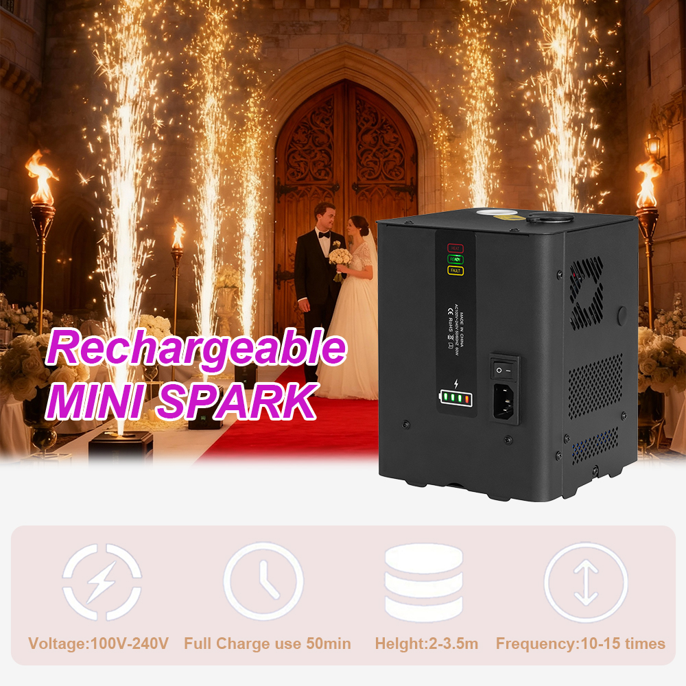Mini faísca fria recarregável, - Home Automation Industry avaliação e preço