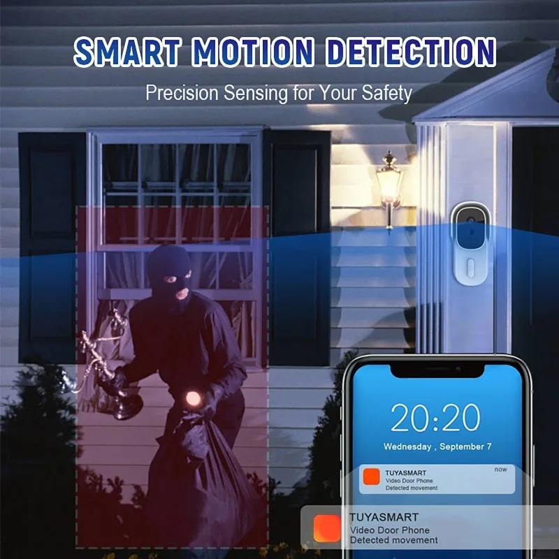 Intercomunicador de Vídeo e Áu - Smart Doorbell Wired avaliação e preço