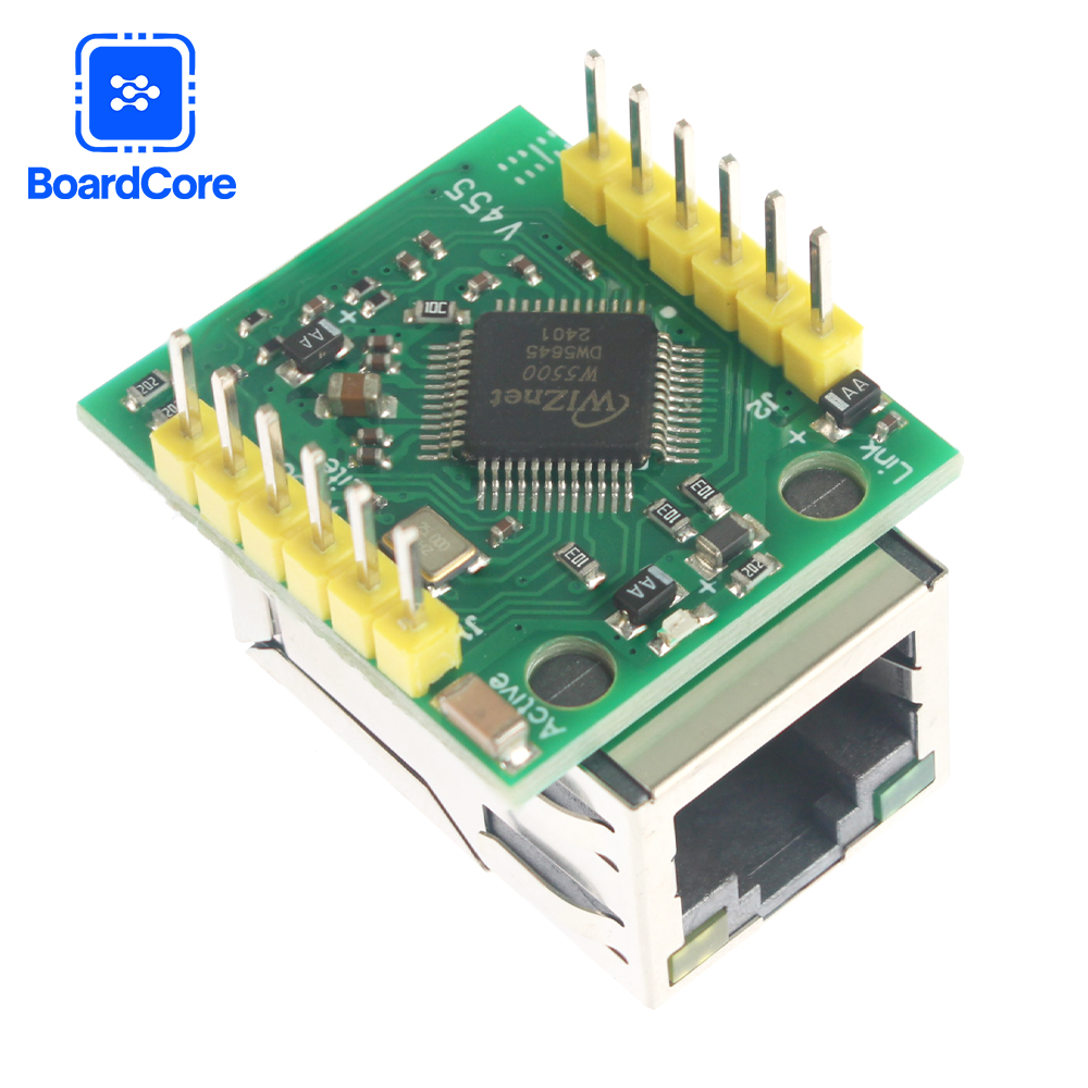 USR-ES1 W5500 Chip SPI para LA - Ethernet Module W5500 avaliação e preço