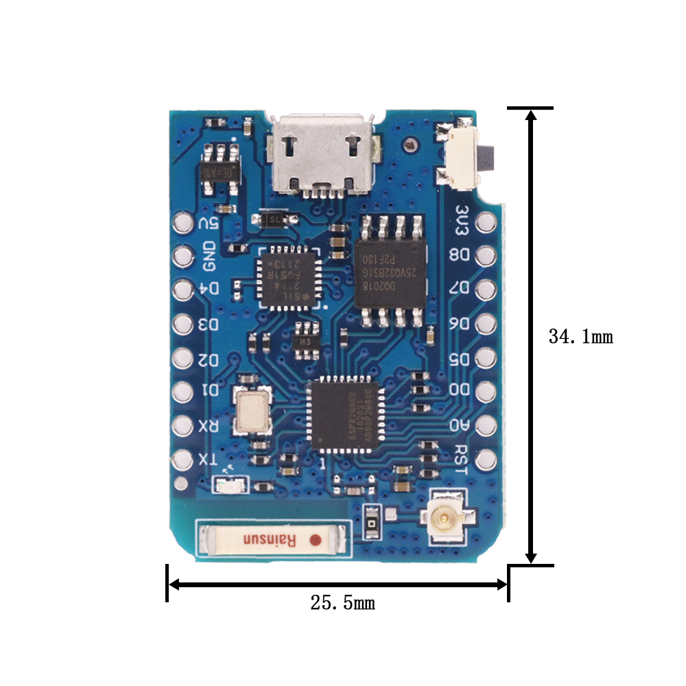 WeMos D1 Mini Pro V3.0 NodeMcu - Esp8266 Nodemcu Board avaliação e preço