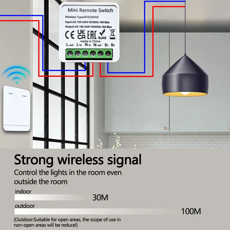 Rf 433mhz inteligente diy inte - Home Automation Systems Diy avaliação e preço