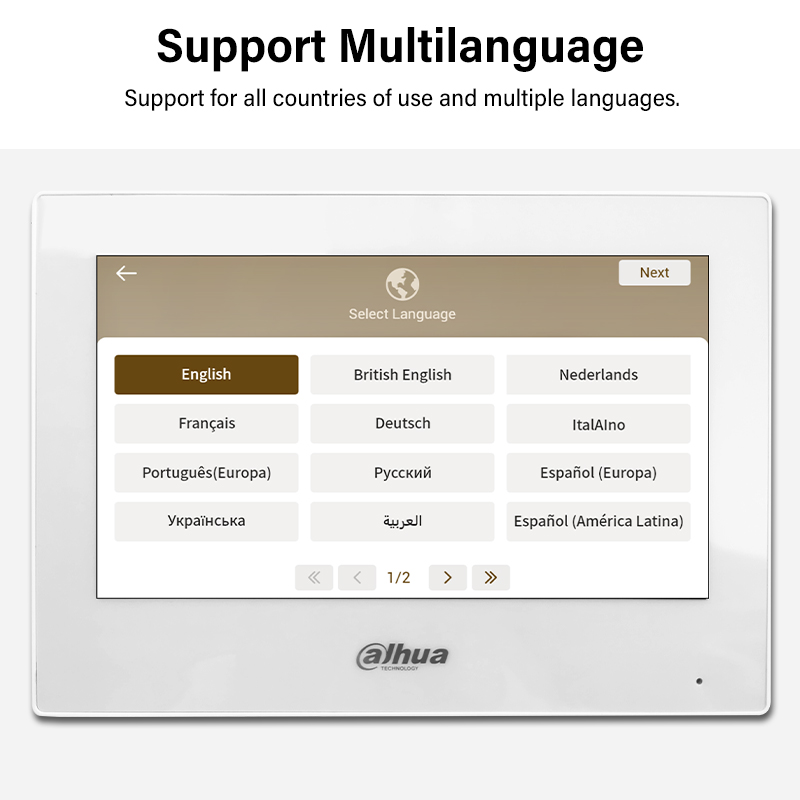 Monitor Interno Dahua WiFi de  - Smart Doorbell Wired avaliação e preço