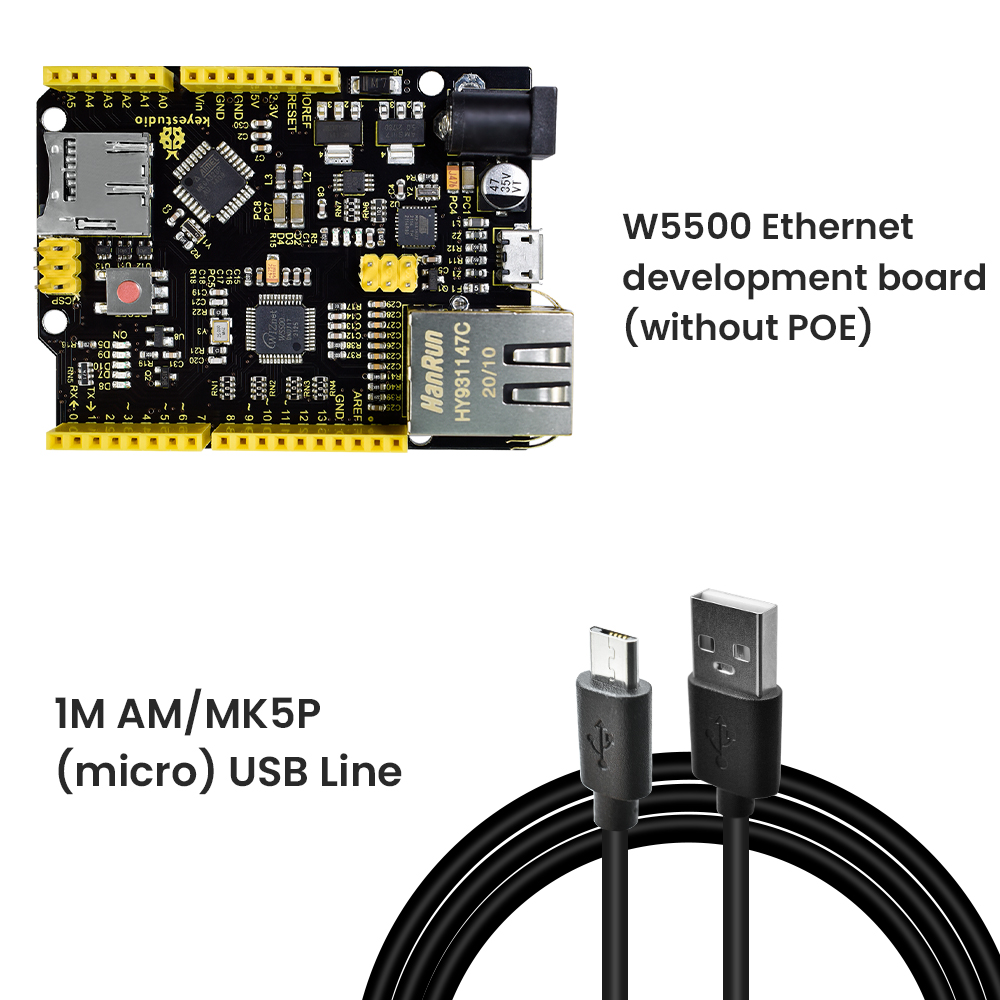 Keyestudio W5500 ETHERNET PLAC - Ethernet Module W5500 avaliação e preço
