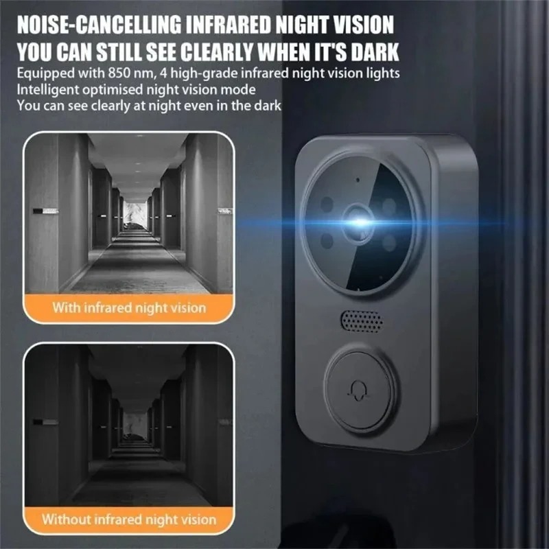 Campainha Inteligente M8 com V - Smart Doorbell Wired avaliação e preço