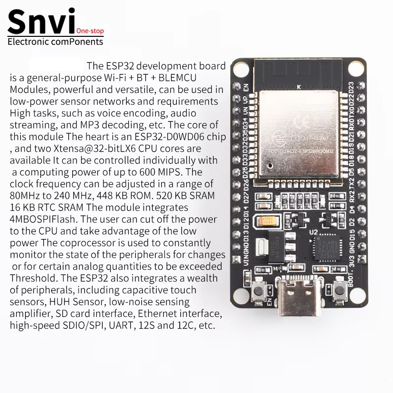 Placa de Desenvolvimento ESP32 - Esp8266 Nodemcu Board avaliação e preço