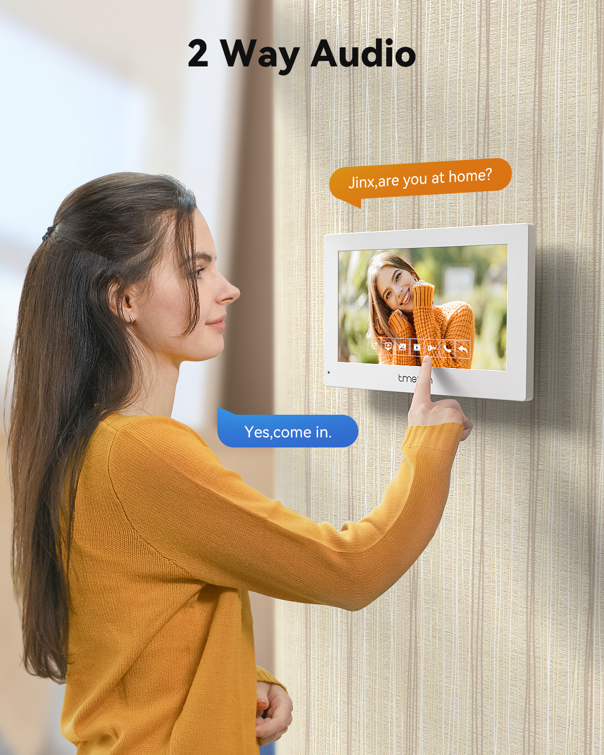 7 Polegada tuya 1080p sem fio  - Smart Doorbell Wired avaliação e preço