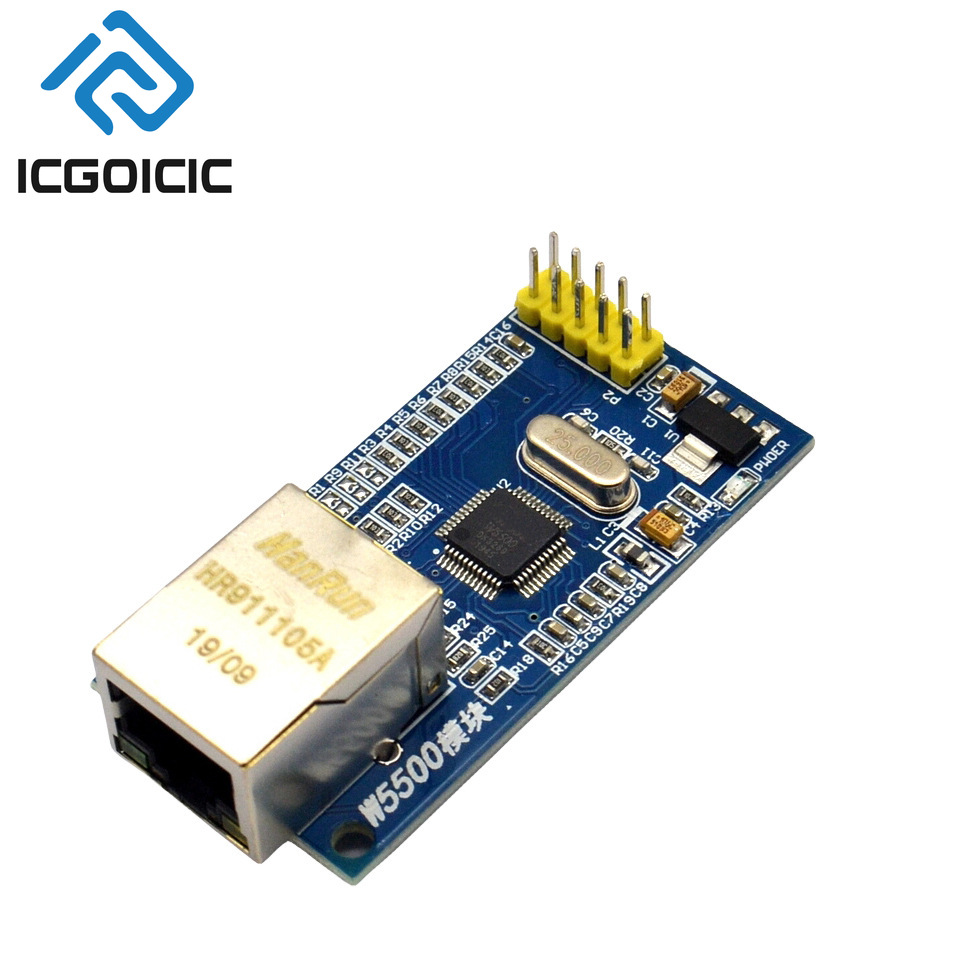 Módulo Ethernet W5500 – TCP/IP - Ethernet Module W5500 avaliação e preço
