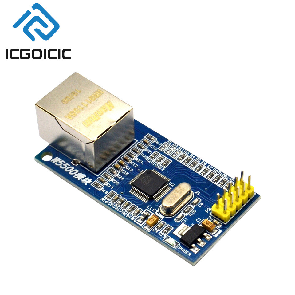 Módulo Ethernet W5500 – TCP/IP - Ethernet Module W5500 avaliação e preço