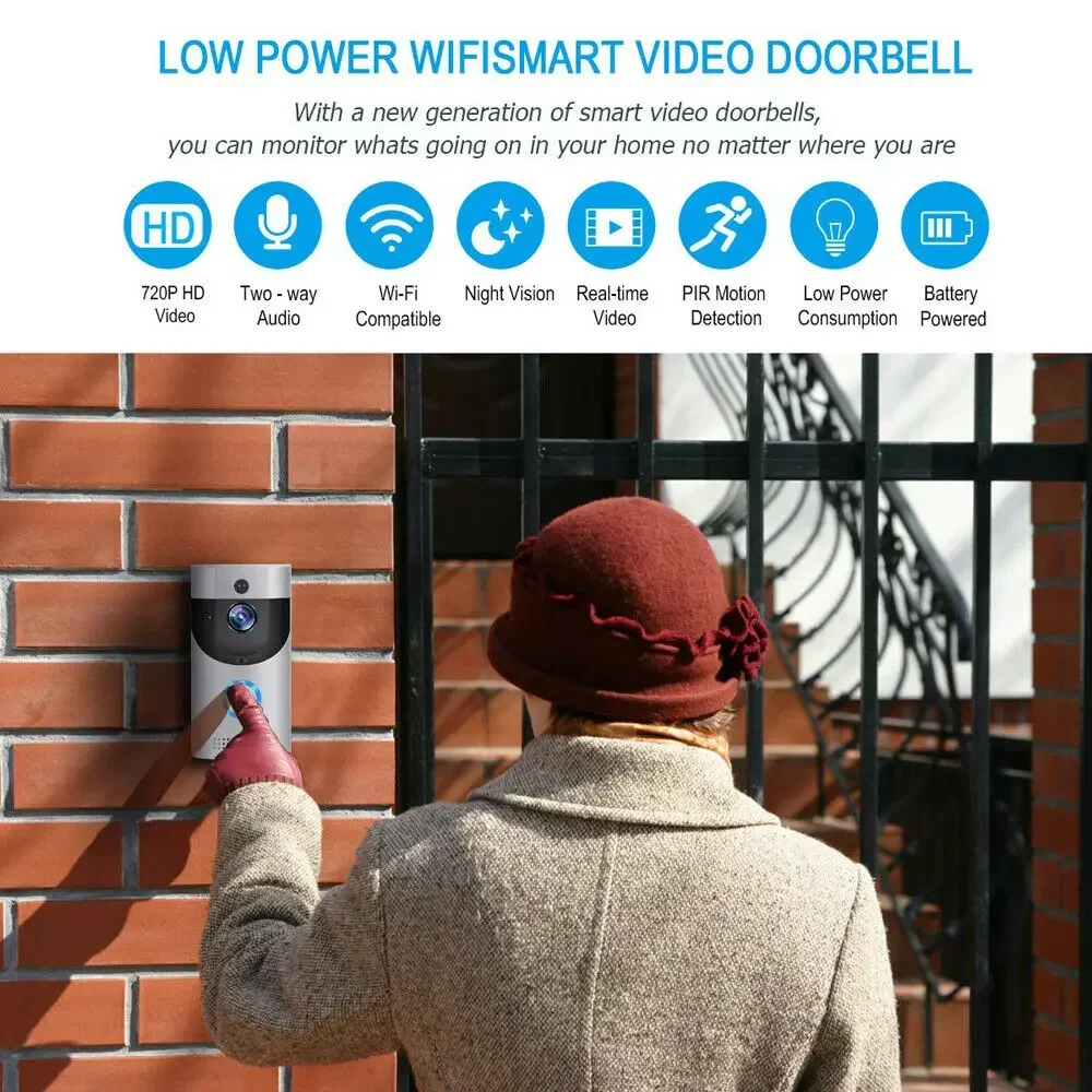 Câmera de Campainha Sem Fio WI - Smart Doorbell Wired avaliação e preço