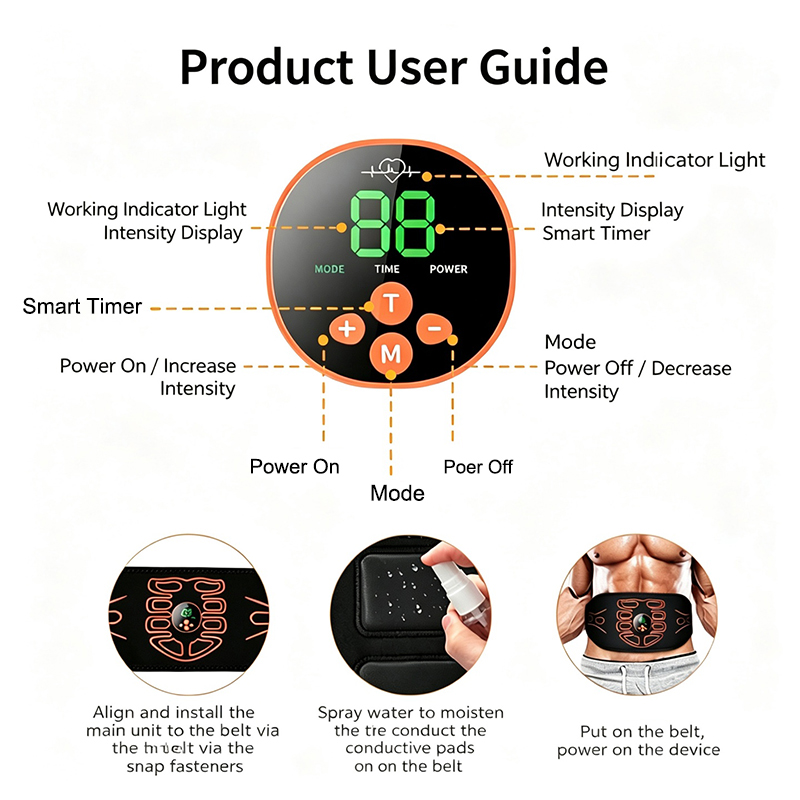 Cinto de Tonificação Abdominal - Home Automation Industry avaliação e preço