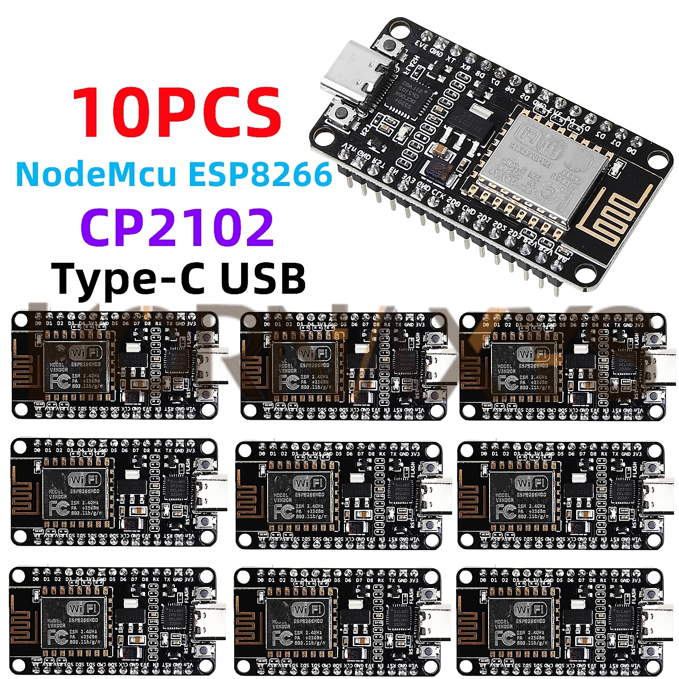 1-10 peças/módulo sem fio cp21 - Esp8266 Nodemcu Board avaliação e preço