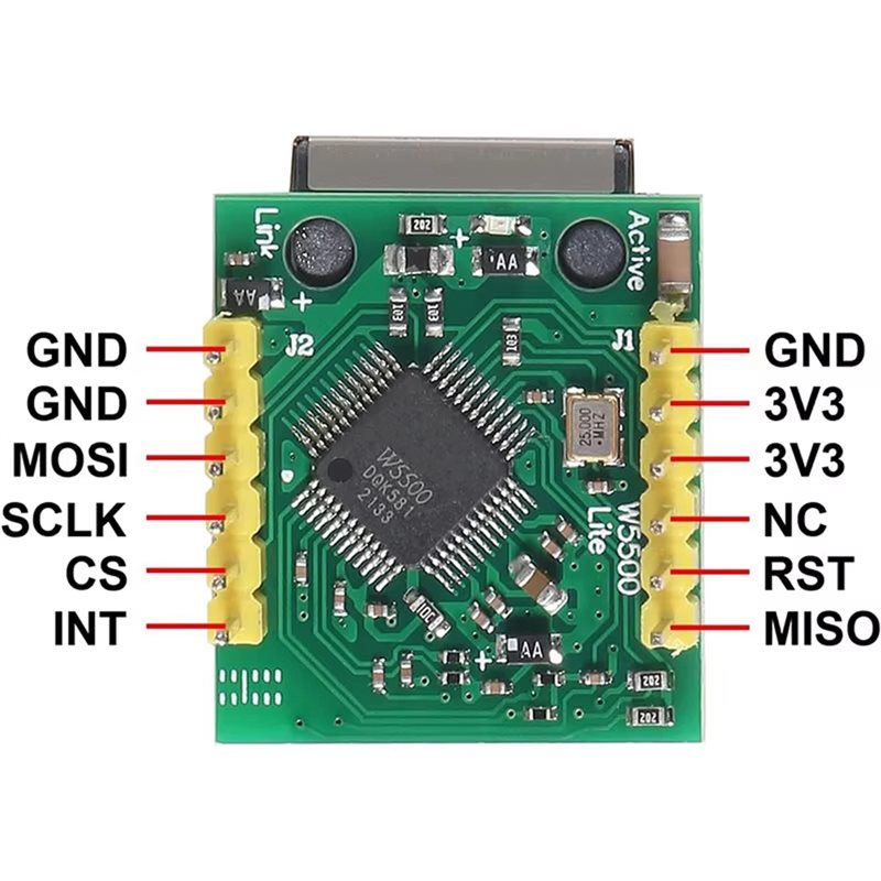 Módulo de Rede Ethernet 3CGRO- - Ethernet Module W5500 avaliação e preço