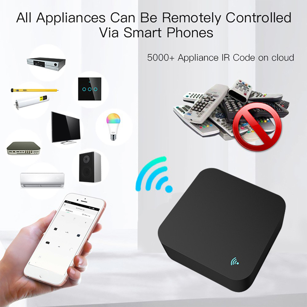 Ir rf controle remoto intelige - Home Automation Industry avaliação e preço