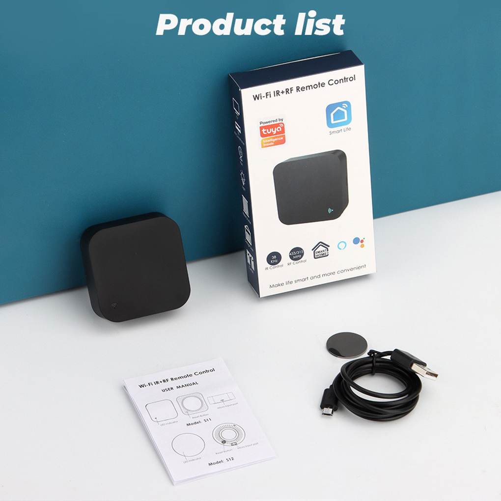 Ir rf controle remoto intelige - Home Automation Industry avaliação e preço