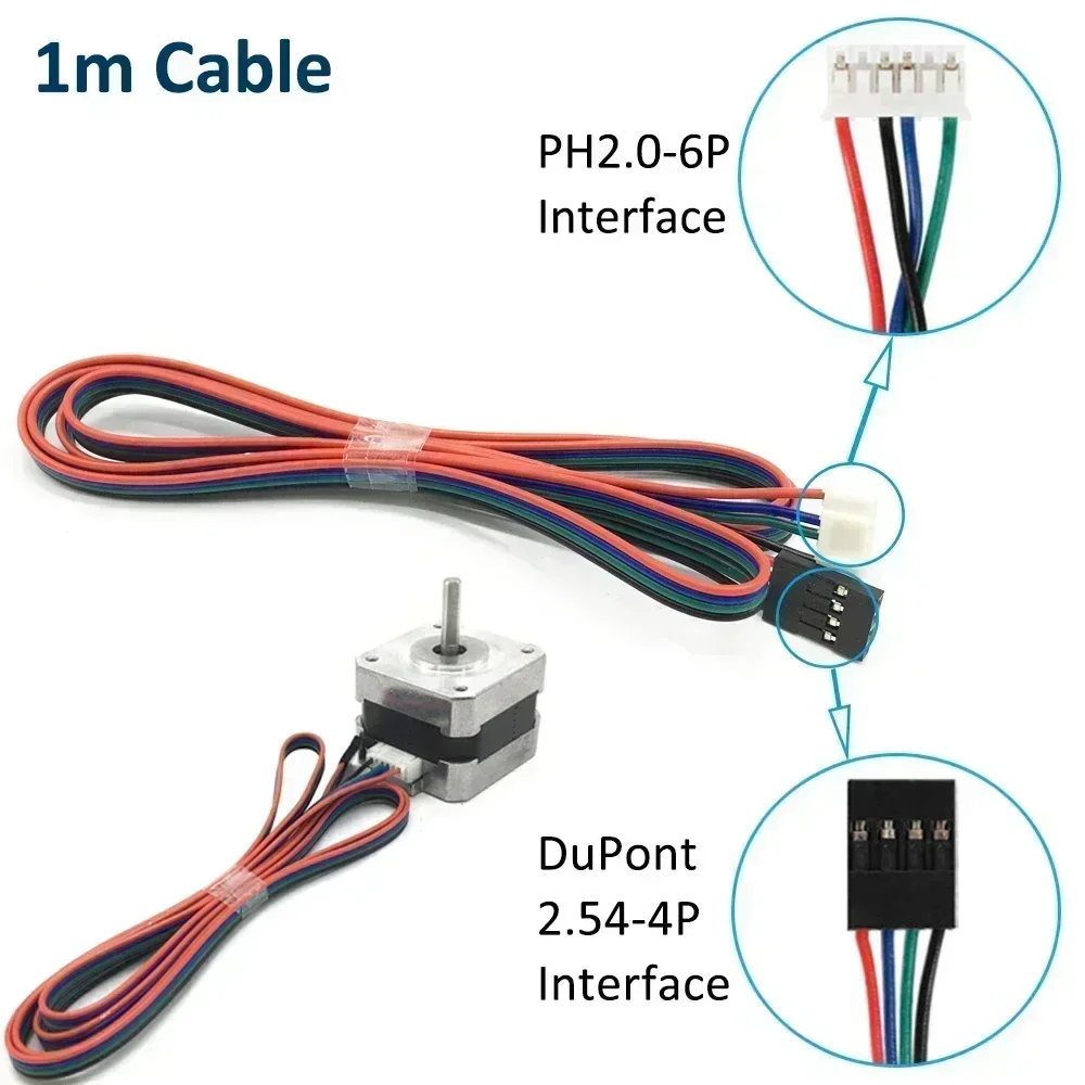Motor de Passo Nema17 42 com 4 - Diy Automation avaliação e preço