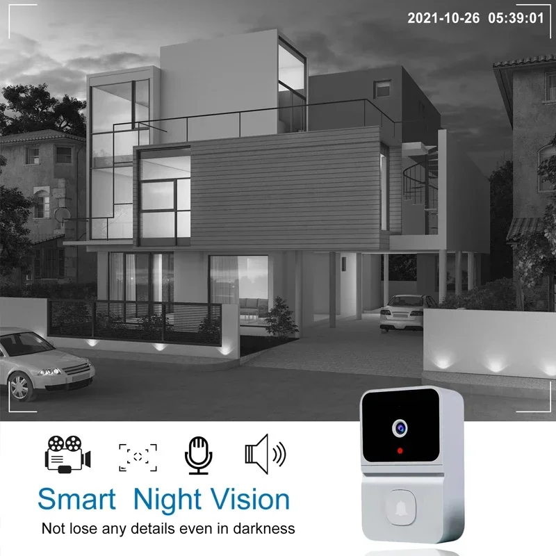 Campainha Visual Sem Fio Intel - Smart Doorbell Wired avaliação e preço