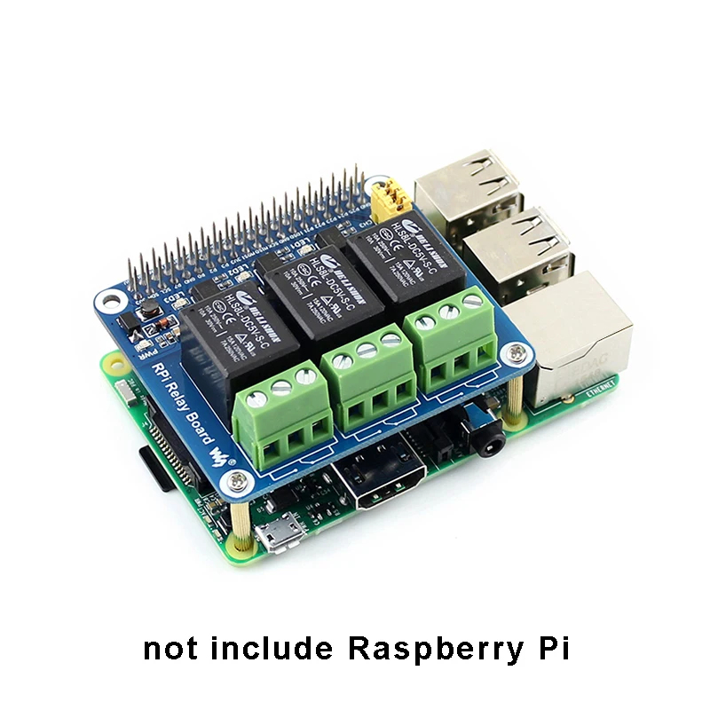 Placa de Expansão de Relé de 3 - Home Automation Raspberry Pi avaliação e preço