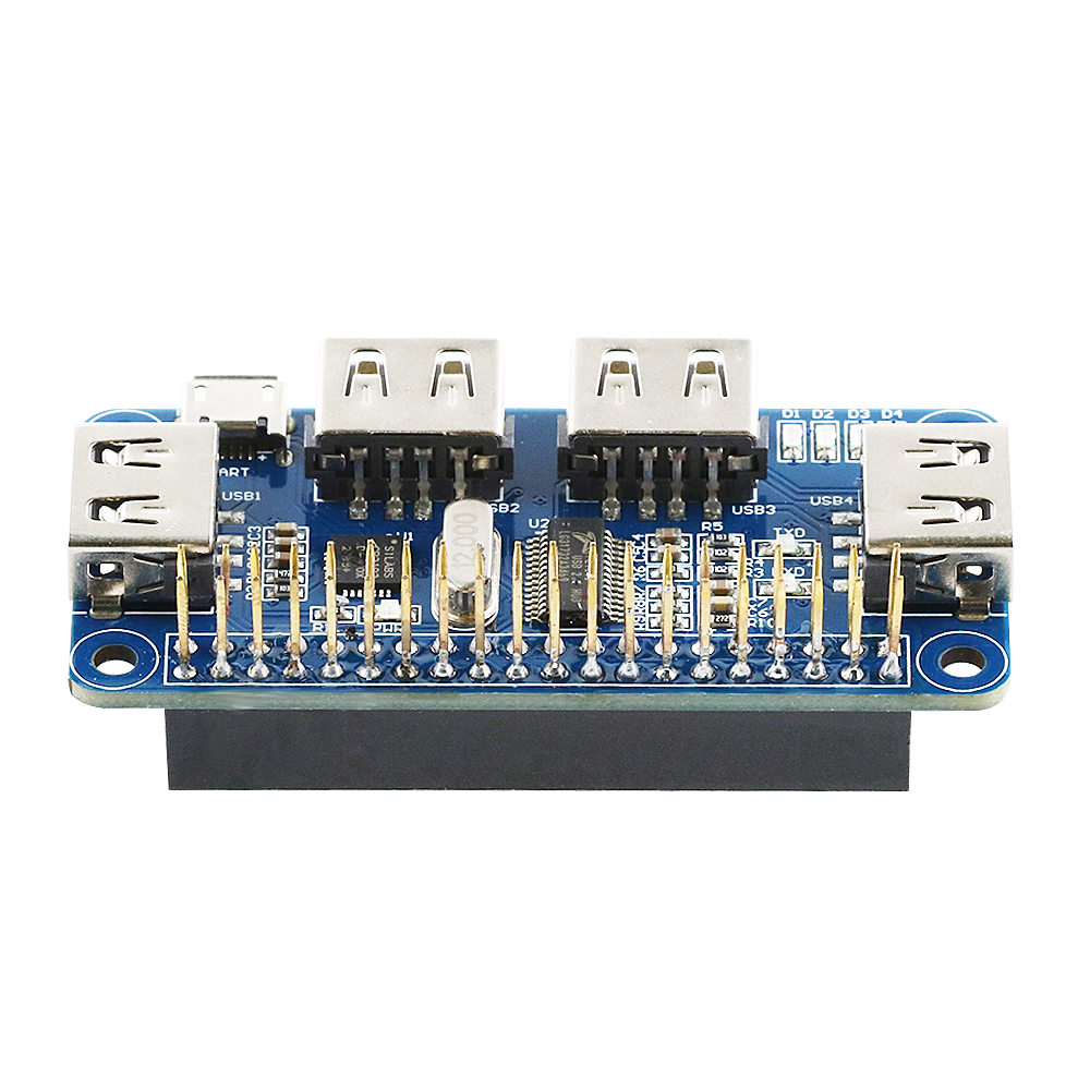 Placa de Expansão USB 2.0 HUB  - Pi Zero W Board avaliação e preço