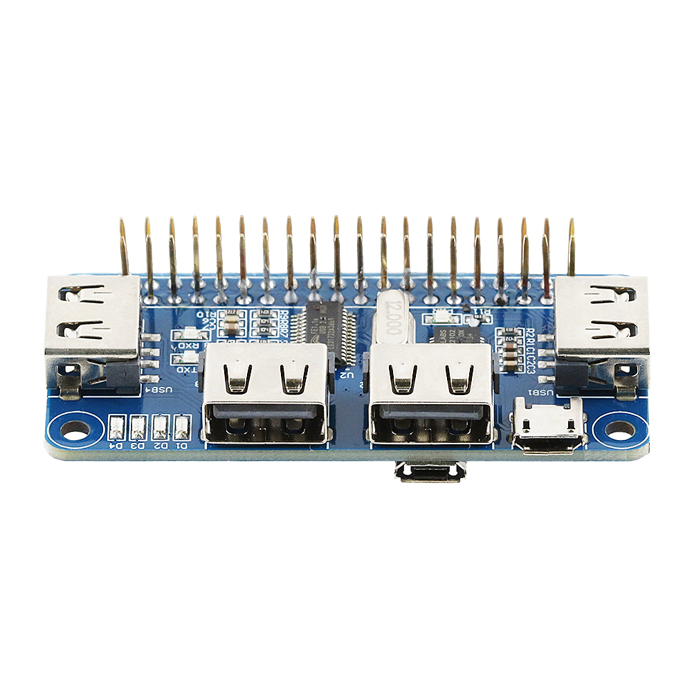 Placa de Expansão USB 2.0 HUB  - Pi Zero W Board avaliação e preço